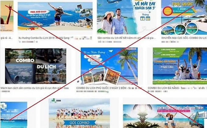 Cảnh báo lừa đảo du lịch dịp lễ 30/4 1/5 qua Facebook tích xanh giả mạo khách sạn và resort